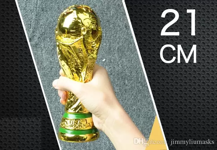 Lastest World cup Soccer Resin Trophy Champions Great Souvenir for gift size 13cm,21cm,27cm,36cm14.17`` as fans gift or Coll