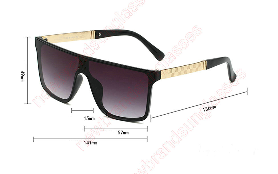 Occhiali da sole Initiator Occhiali da sole Desginer di marca Forma quadrata Qualità Moda unisex Design originale Occhiali da sole con bordo alto e completo con custodia Sonnenbrille 088