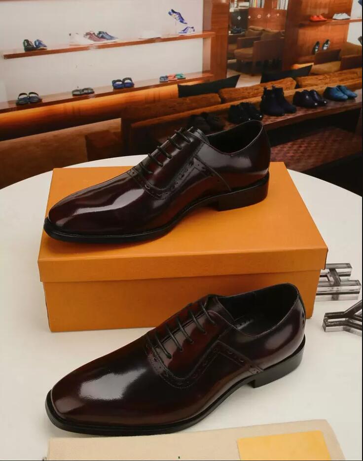 Zapatos de vestir clásicos para hombre de negocios, zapatos oxford de oficina para hombre de lujo, elegantes, formales, de diseñador de bodas