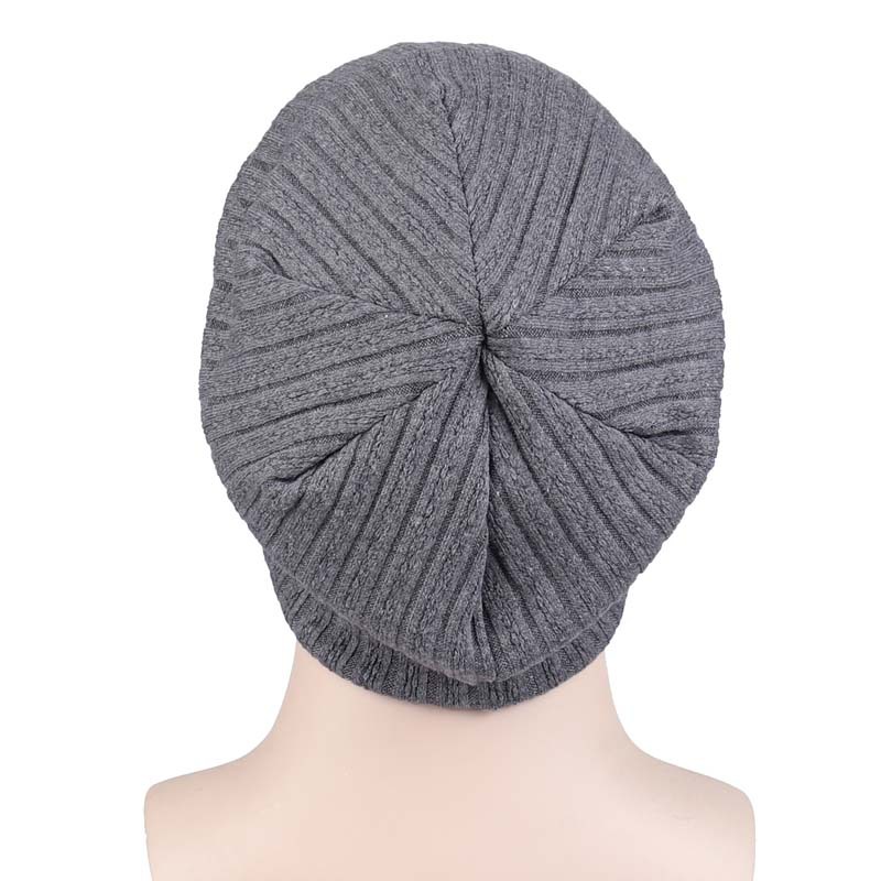 Chapéus de inverno de outono para mulheres Novo algodão de algodão dupla malha de tampa quente fêmea gorro gorro mais quente gabinete de gaiola casual boné