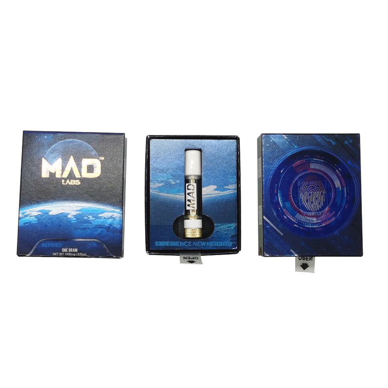 Chariots Mad Labs Cigarettes ￩lectroniques ￠ vape jetable cigarettes ￩lectroniques 0,8 ml Cartouche 510 ATOMIZER