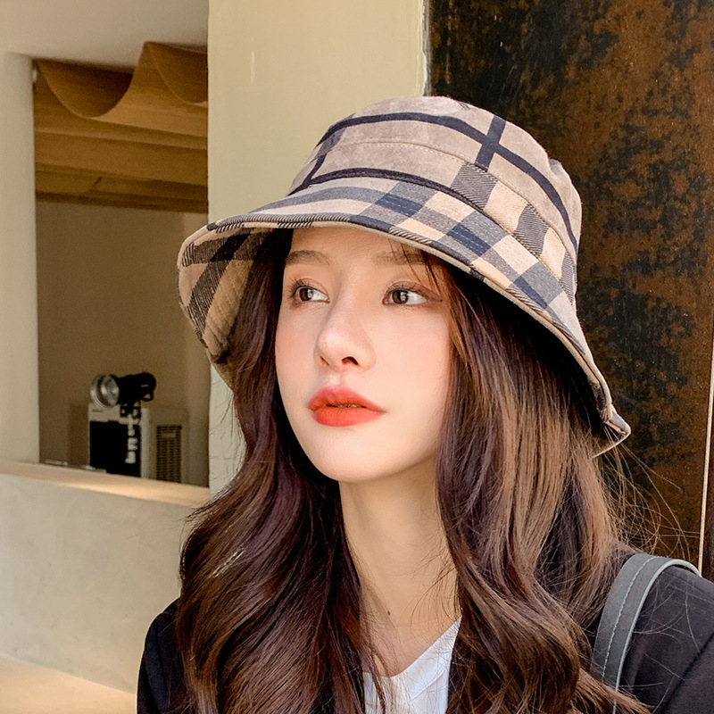 Stingy Brim Hats Bucket Hat Women Summer Caps Luxury Brand Suede Hip Hop Solid Wide Cotton Beach Fisher Fisherman Cap Panama 220922