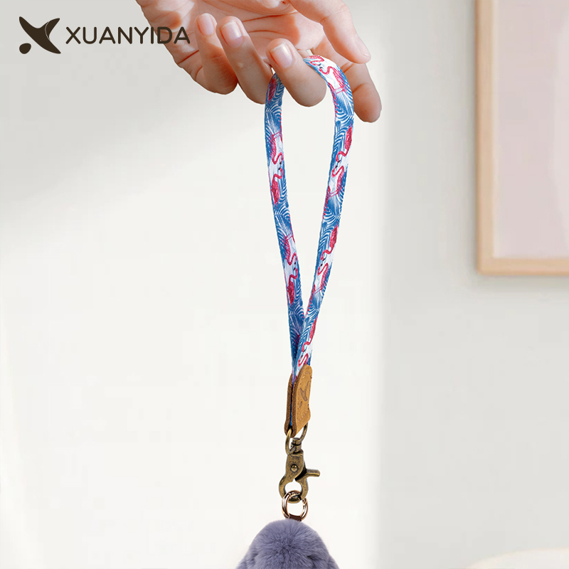 Titolo della carta d'identità della moda univoca Lanyards Cinturino a mano badge con le chiavi dello zaino