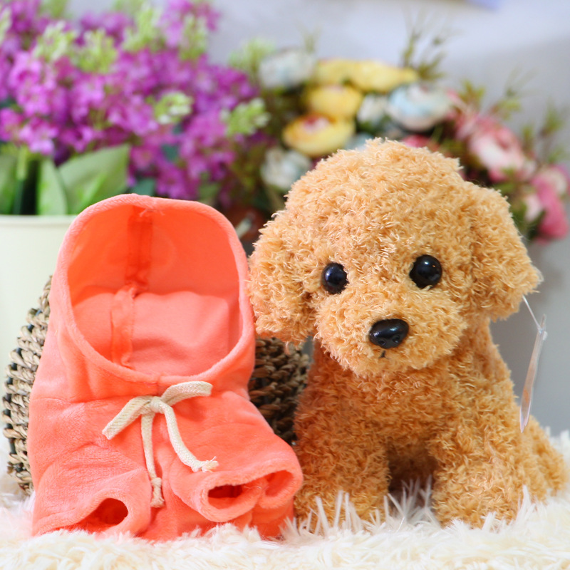 2022 Kuscheltiere Simulation Hund Plüschtier Puppe Stoffpuppe lockiger Teddy Husky Golden Retriever Kinderpuppen Geburtstagsgeschenk C41