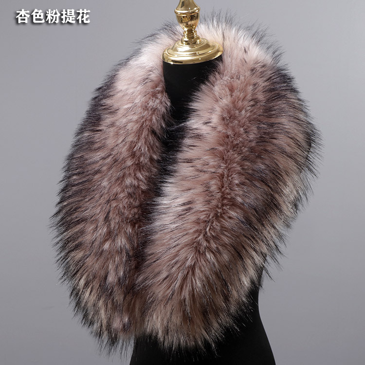Scarves Style Faux Fur Fur Term 100 ٪ وشاح عالي الجودة