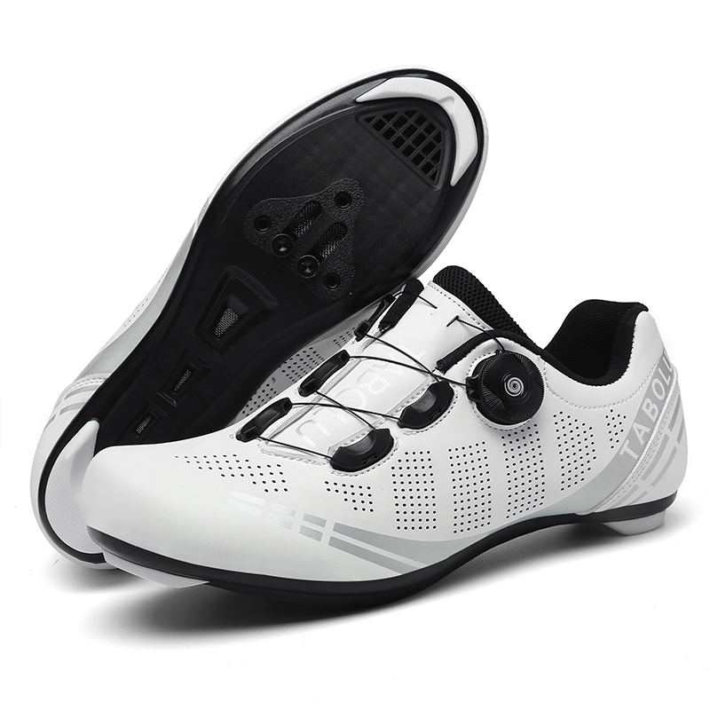 Safety Shoes Road cycling shoes Sneaker white Professional Mountain Bike Breathable Bicycle Racing Self-Locking 220922