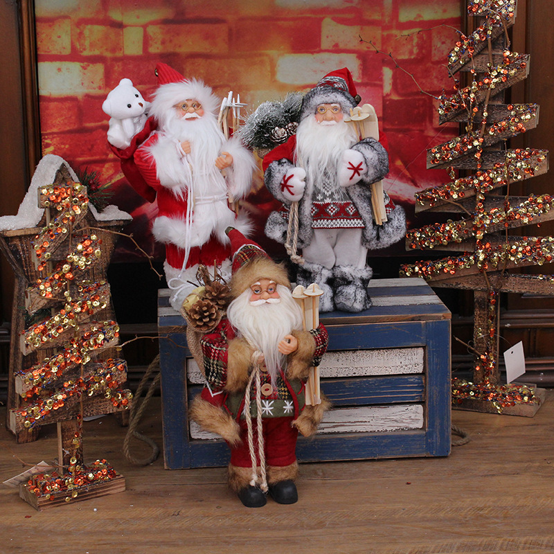 Decorazioni natalizie Babbo Natale bambola Merry ornamenti casi Ornamenti natali di natale Navidad Natal Gift 220923