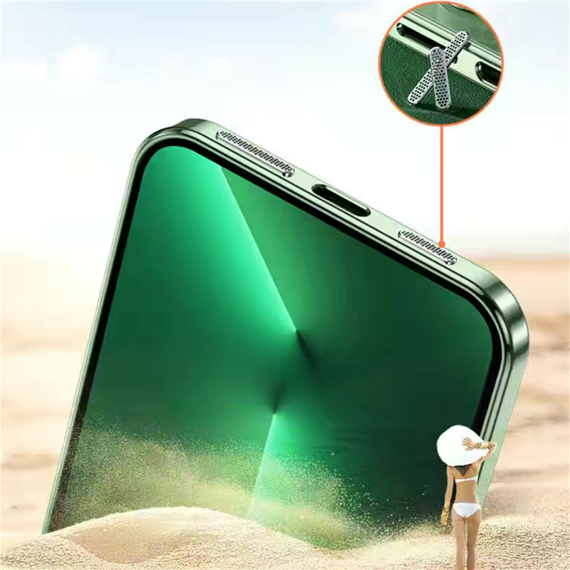 Electroplated Magnetic Wireless Clear iPhone Case for iPhone14 Pro Max 13 12 11 Camera Lens Protector Cover