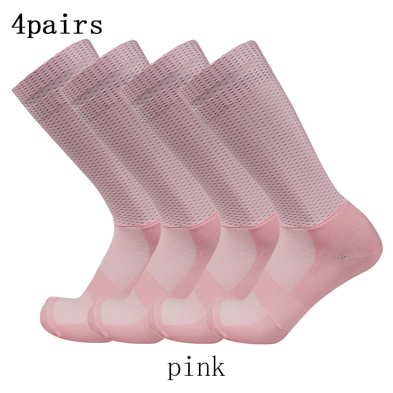 Chaussettes pour hommes set Chaussettes de cyclisme Aero Pro Team Racing Chaussettes de vélo Silicone Antidérapant Été Respirant Calcetines Ciclismo 220923