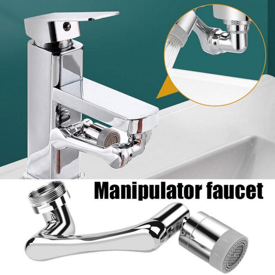 1080 Degree Rotating Faucet Extender Universal Waterproof Splash Nozzle Washing Pool Aerator Home Kitchen Bathroom Accessories