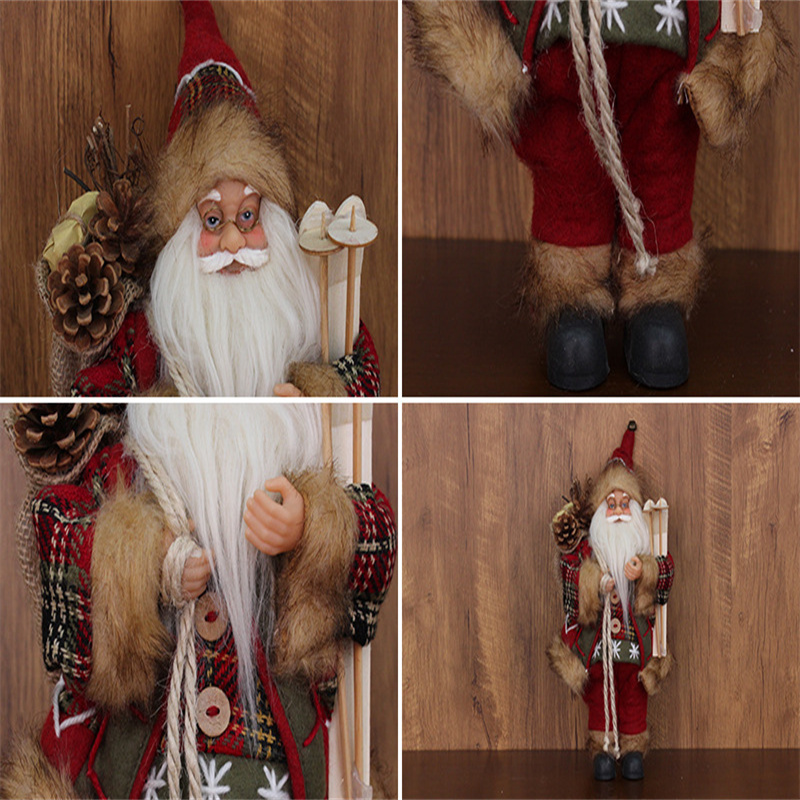 Decorazioni natalizie Babbo Natale bambola Merry ornamenti casi Ornamenti natali di natale Navidad Natal Gift 220923