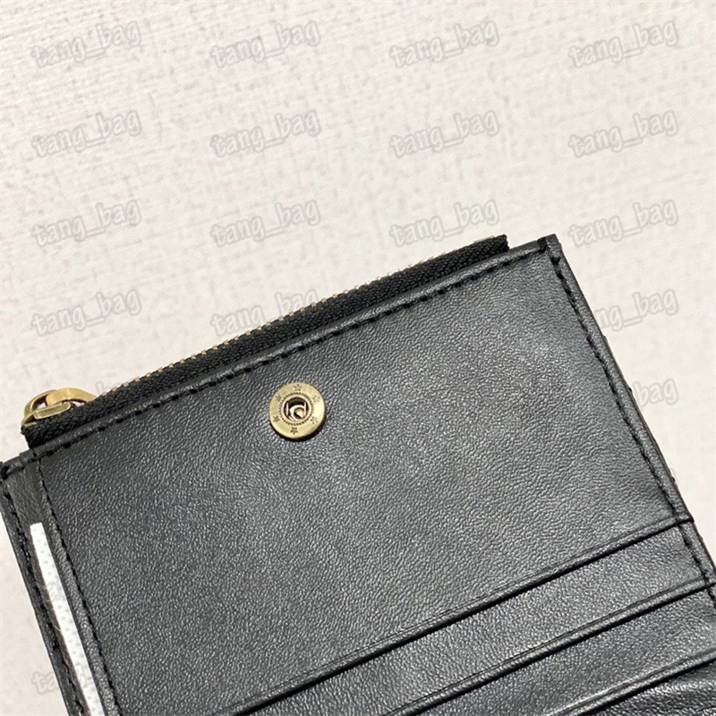 Top Designer Hommes Femmes Portefeuilles De Luxe En Cuir Véritable Titulaire De La Carte Zipper Coin Pocket Mens Purse Petits Sacs Titulaire De La Carte