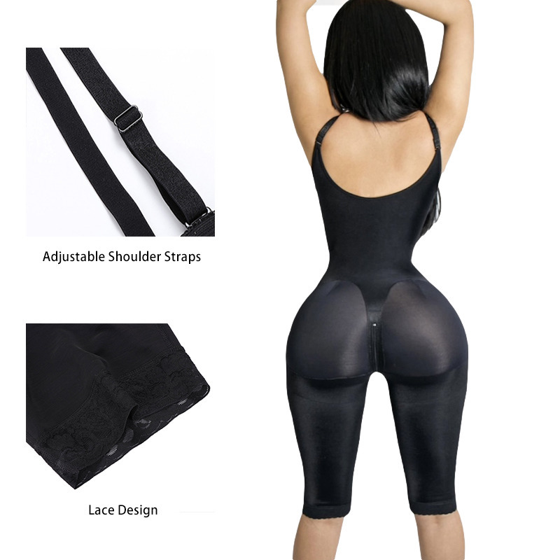 Women's Shapers Waist Tummy Shaper Fajas Colombianas Originales Women High Compression Slimming Control Belly Garments Front Closure Buttocks Butt Lifter 220923