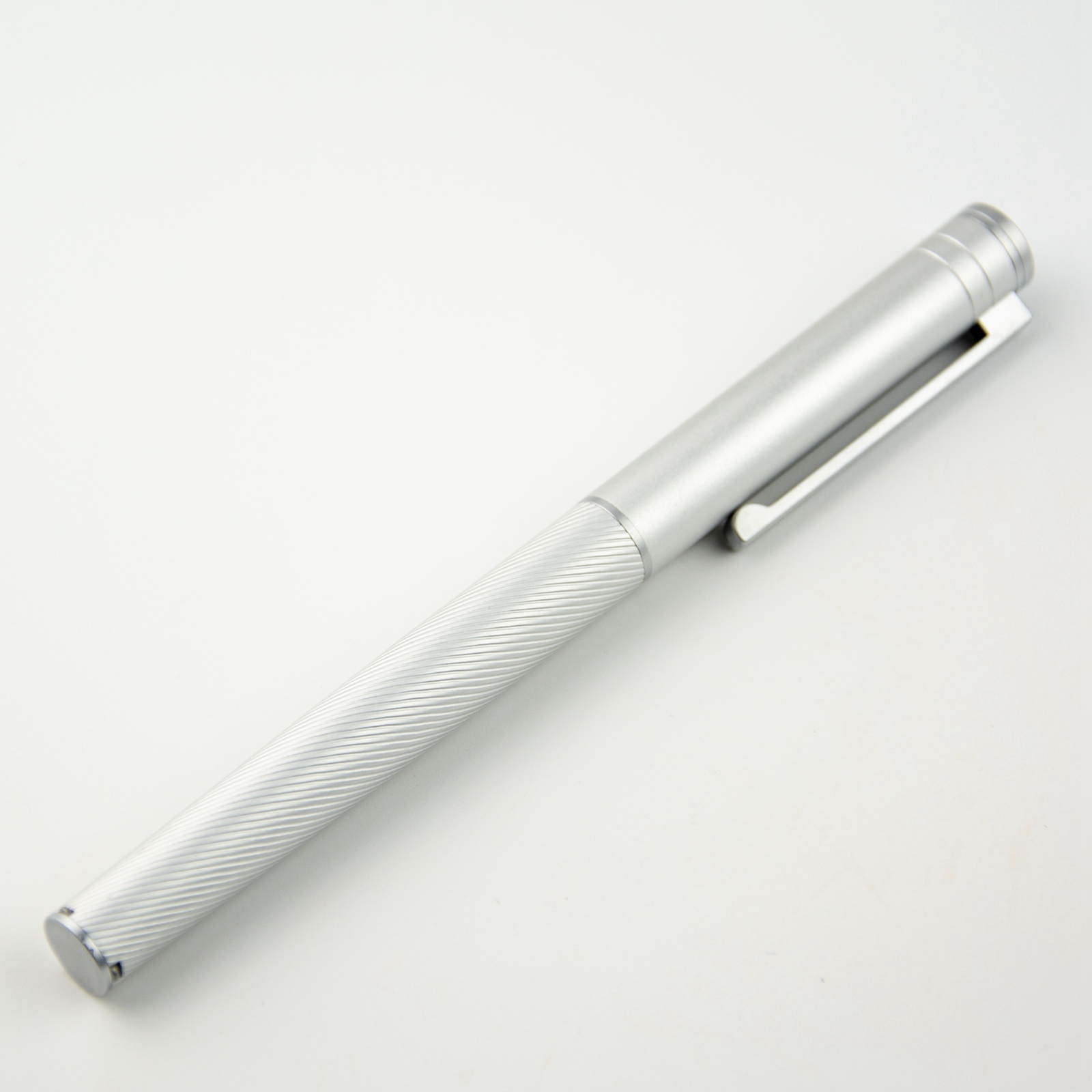 Füllfederhalter Hongdian H1 Metall Silber Füllfederhalter Aluminiumlegierung EFF Nib Writing Office Pen 220923