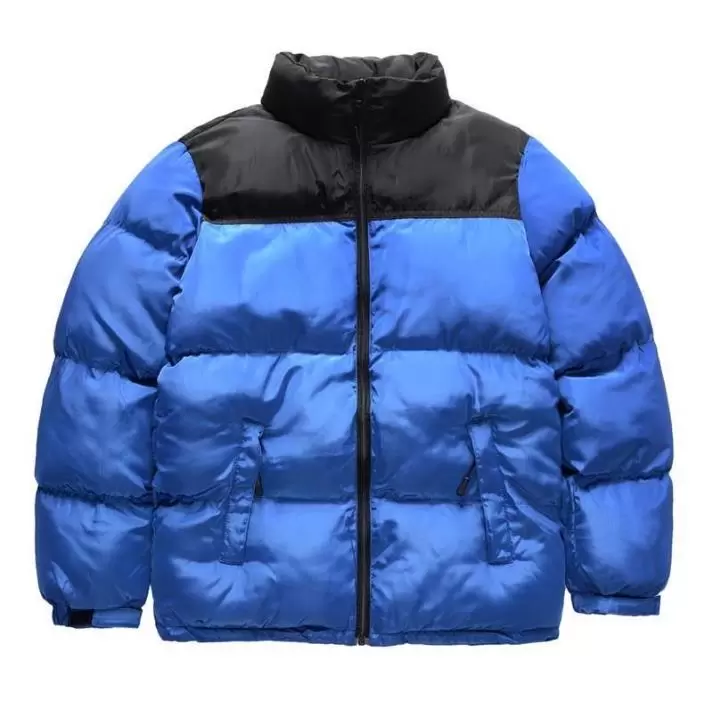 27SS 다운 코튼 재킷 남성 및 여성 재킷 파카 코트 1996 NF 겨울 야외 패션 클래식 캐주얼 따뜻한 유니렉스 자수 지퍼 탑 아웃복 다중 M-3XL