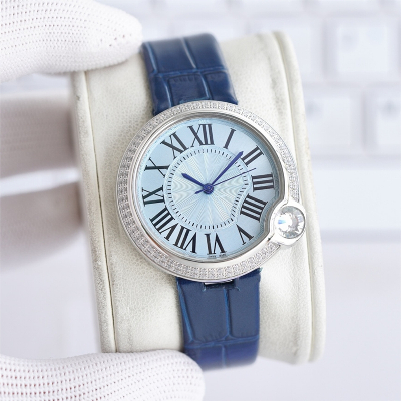 Montre de Luxe Women Watches Automatyczny ruch mechaniczny Pleatowany 18K Rose Gold Steel Case Diamond Watch zegarki