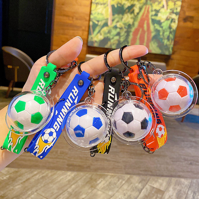 Wereldbeker Key Chain Football Keychains Football Souvenir Fashion Exquise Keyring Damestas Kleine hanger Souvenirs