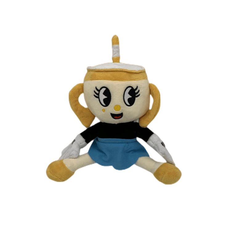 Animaux en peluche poupées en peluche 23CM mignon Cuphead grand jeu d'aventure poupée pour enfants