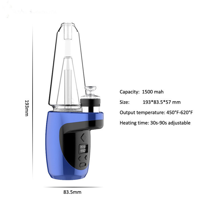 Present till rökning av vattenpipa dab riggglas rökkräm torr brinnande bong high-end vattenpipa elektroniska bongs