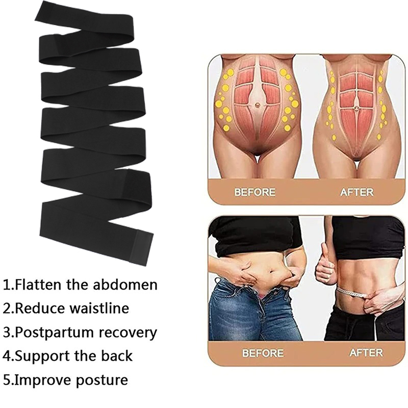 Dames Shapers Taille Tummy Trainer voor vrouwen wrap trimmer riem afslank body plus size onzichtbaar 220923