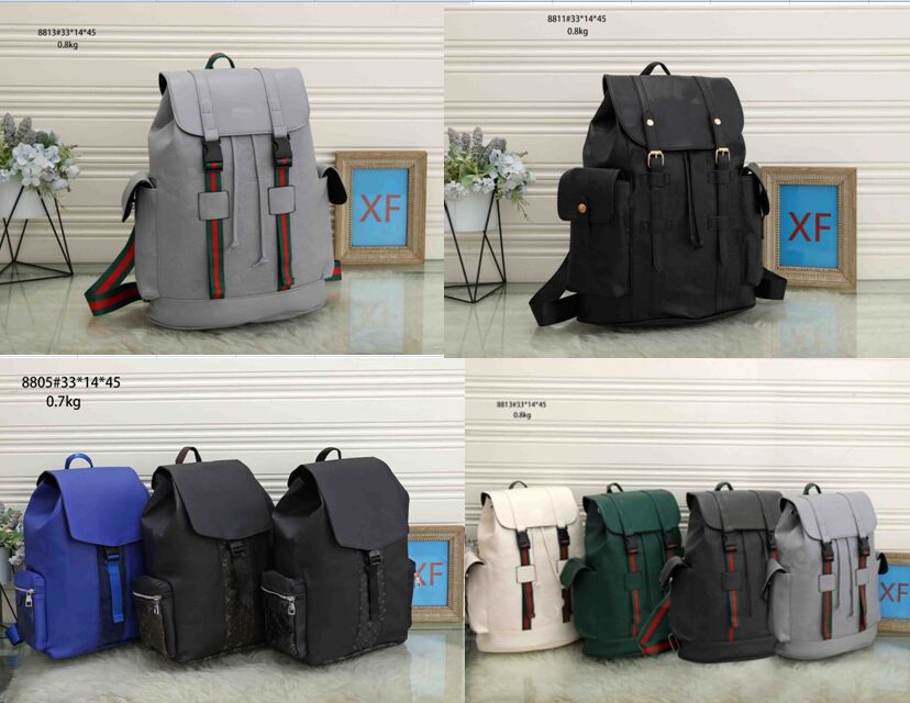 Designer Backpack Bags Leather Large Men Women Shoulder Bag Rucksack Women's Handbag Lady Messenger schoolbags for girls boys2554