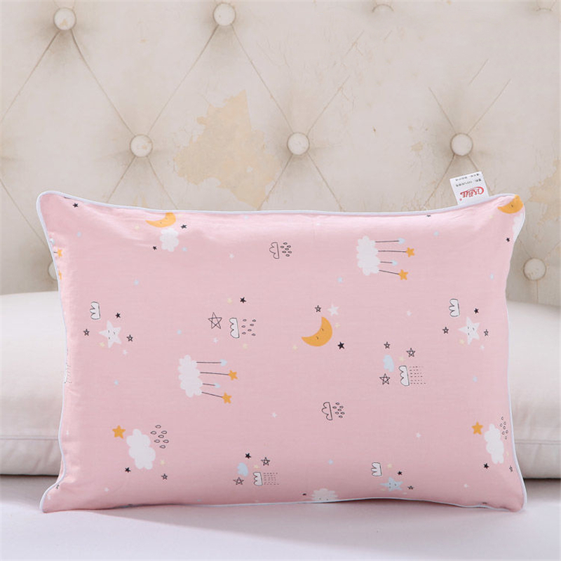 Funda de almohadas de piña de dibujos animados para niños, funda Rectangular transpirable de algodón a prueba de polvo, funda infantil de 30x50cm 220924