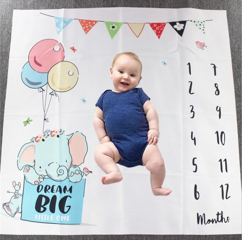 21 Styles newborn photography background props baby photo prop fabric backdrops easter infant blankets wrap letter blanket ins cloth mat kid
