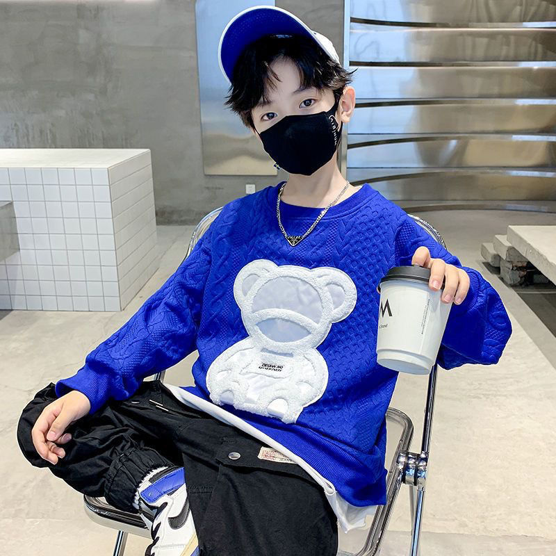 Pullover Toddler Boys Girls Add Text and Design Custom Personalized Sweatshirt Long Sleeve Cotton T Shirts Sport Top 220924