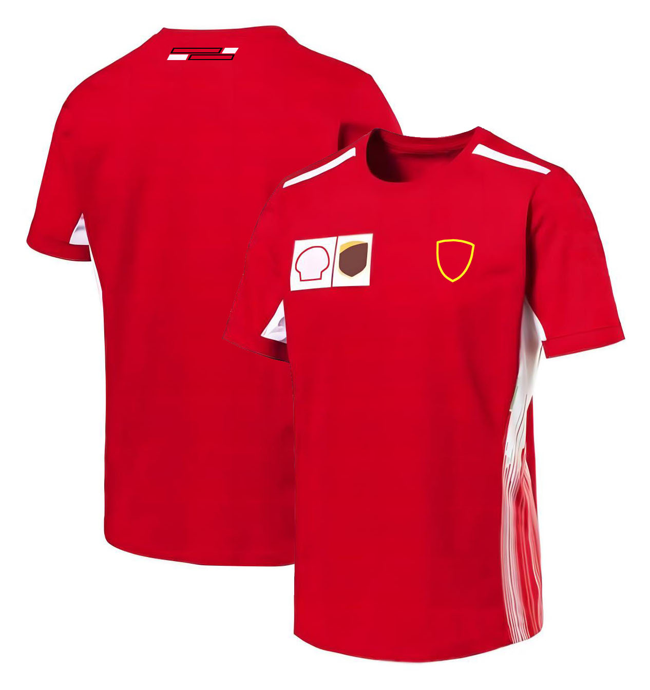 Camisetas del equipo de carreras para hombre, camisetas F1 de carreras de Fórmula 1 más vendidas, camisetas transpirables de talla grande de secado rápido, 2023