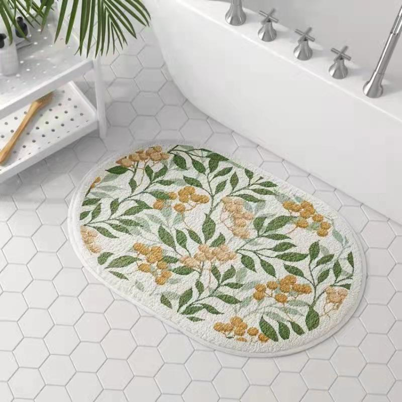 Carpet INS Style Bathroom Microfiber Bathtub Side Floor NonSlip Bath Mats Toilet Rugs Doormat For Shower Tapis Salle De Bain 220924