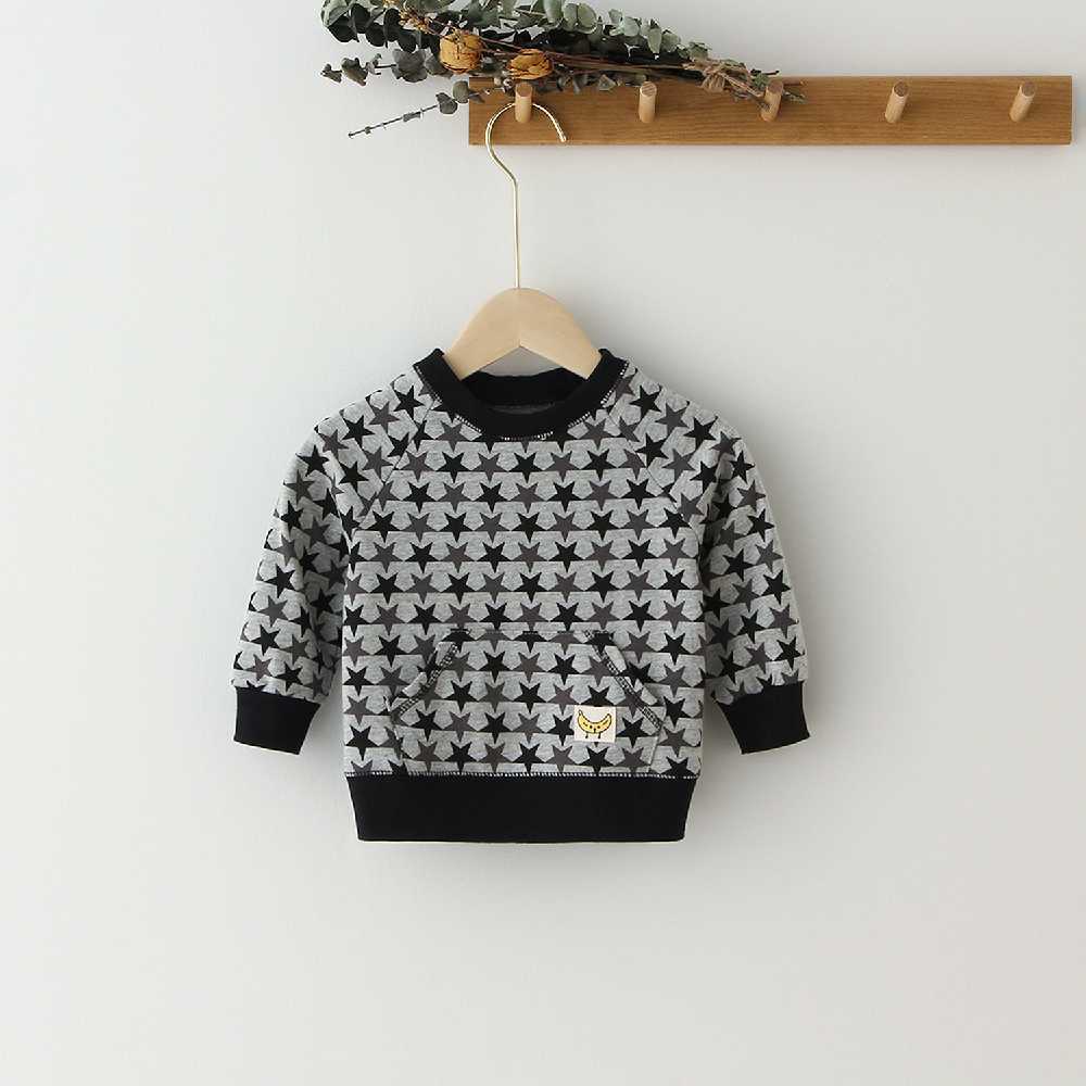 Pullover Spring Toddler Baby Boys Sweatshirts Topps Fashion Kids Long Sleeve Printed T Shirt Sweatshir Boy Clothes Outfits 220924