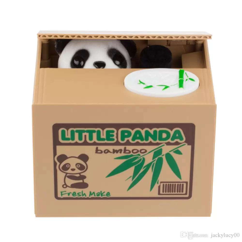 Retail Itazura Cute Kitty Cat Stealing Coins Japanese Piggy Bank Saving Bank Saving Pot Money Box 