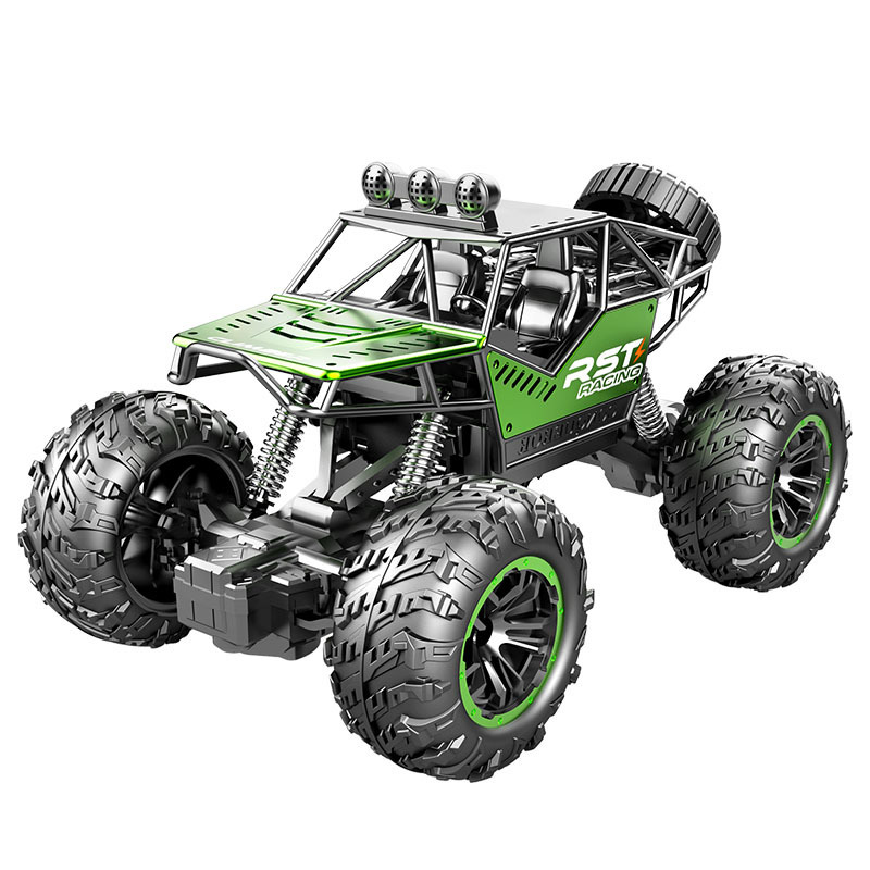 Alloy Remote Control Car Carros de escalada off-road com luzes com luzes de carros elétricos Toy Children's Toy C62