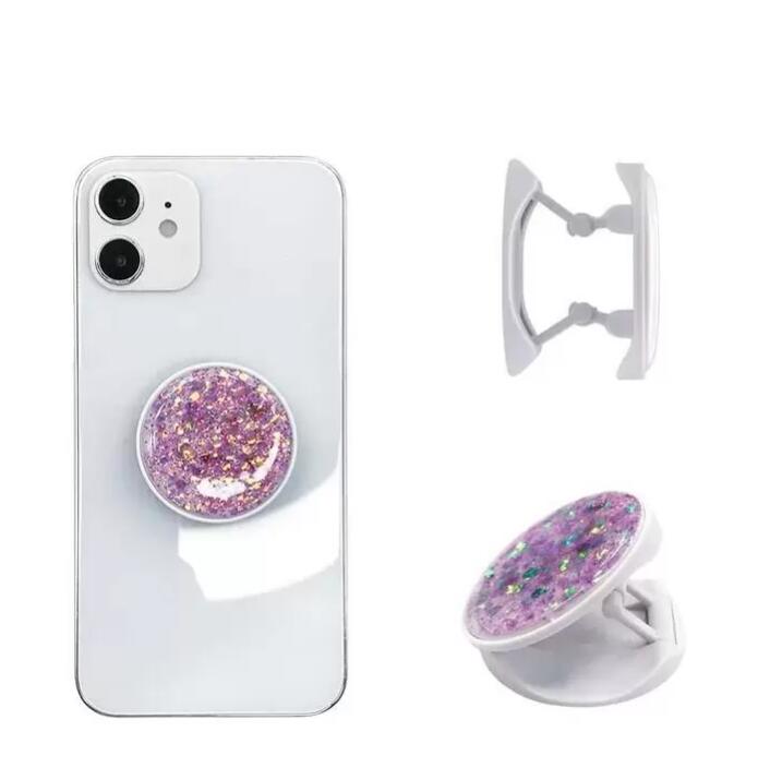 Voor iPhone XR XR XS Samsung mobiele telefoon houder auto montage tablets houders glitter bling grip stand sockets