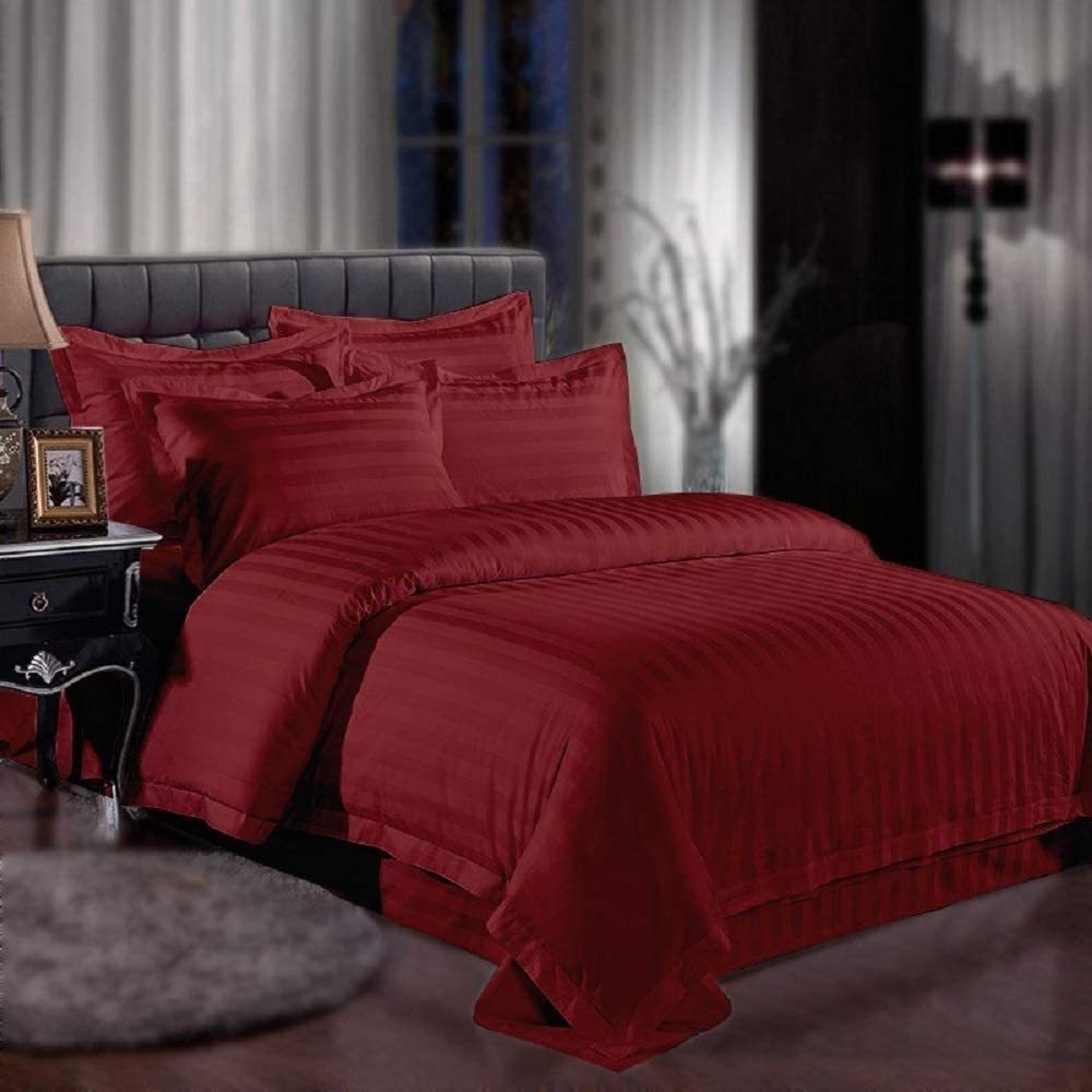 Conjunto de cama de cama de cama 1800 Luxury Microfiber macio hipoalergênico bolso profundo de 4 peças Conjunto de camas de mancha resistente a manchas 220924