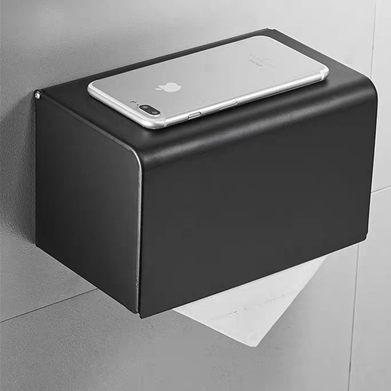 Porta carta igienica Accessori da bagno in acciaio inossidabile dorato Porta rotolo di cellulare Porta asciugamani Scatola di fazzoletti 220924