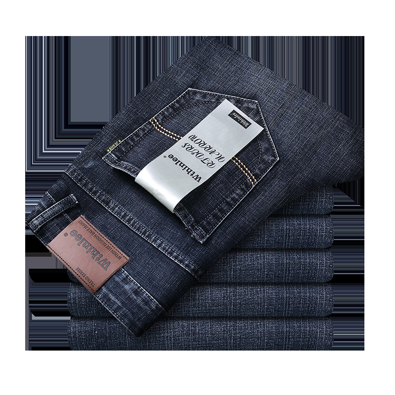 남자 청바지 클래식 Jean Homme Pantalones Hombre Mannen Soft Black Biker Masculino Denim 바지 220924