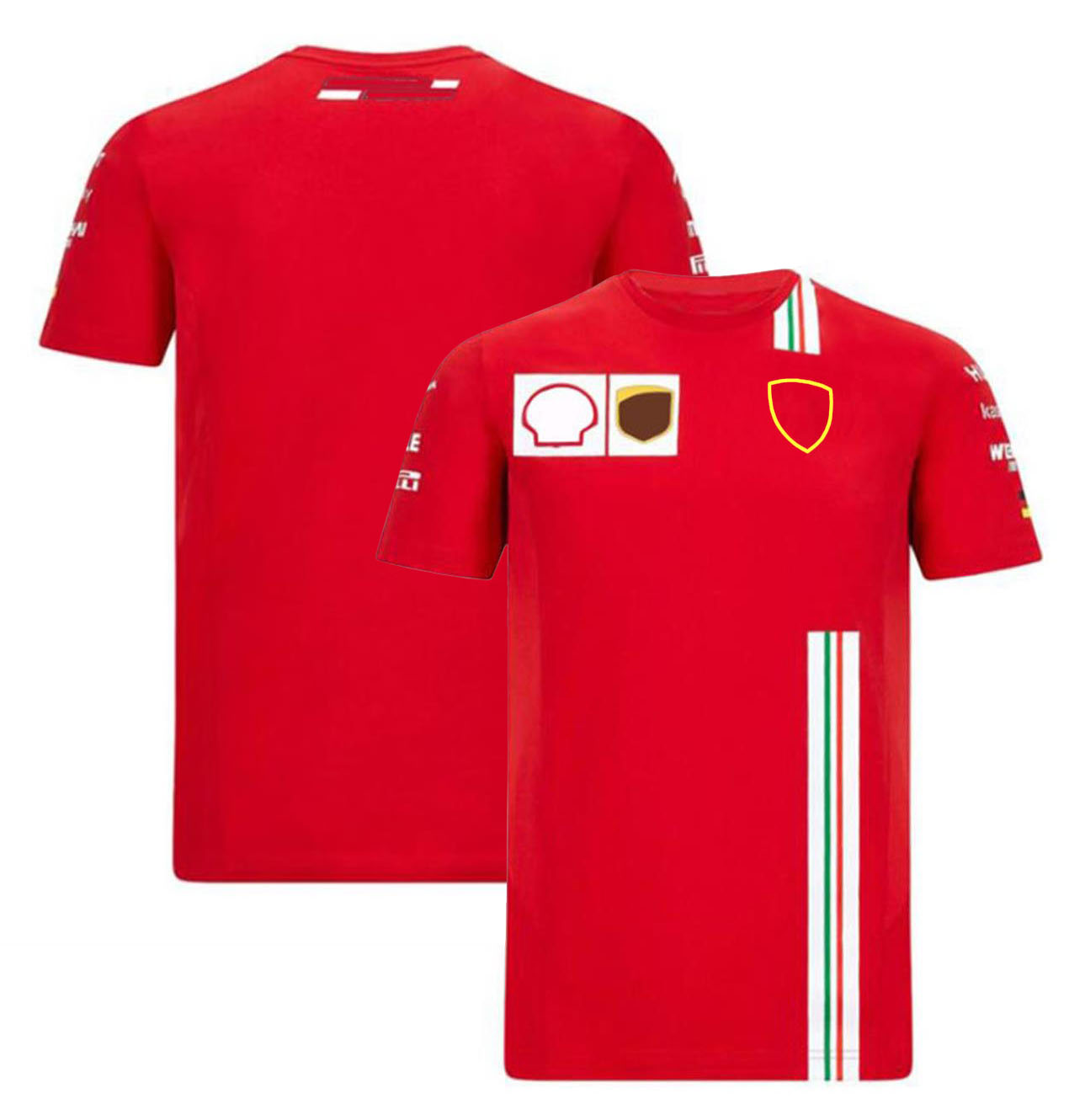 Camisetas del equipo de carreras para hombre, camisetas F1 de carreras de Fórmula 1 más vendidas, camisetas transpirables de talla grande de secado rápido, 2023