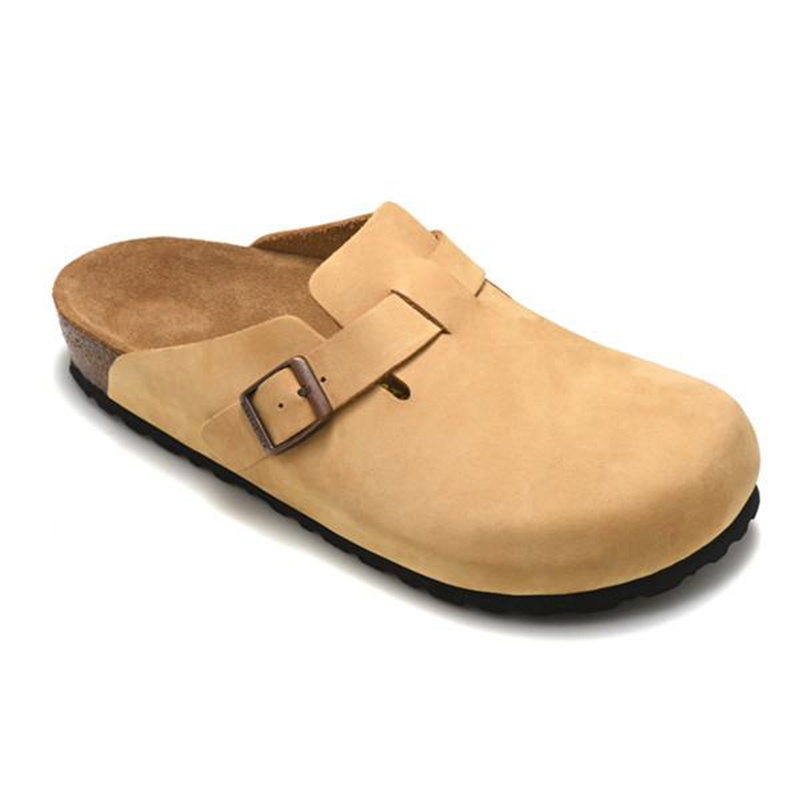 Designer Boston Clogs Sandals Slippers Arizona Mayari Shearling Mules Cork Flat Fashion Suede Summer Leather Slide Favourite Beach Casual Shoes Women Men