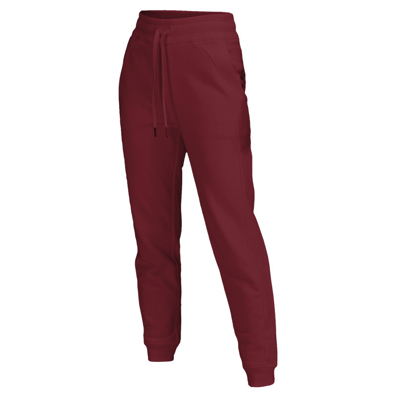 LL Yoga Jogging Scuba Ladies High Waist Sweatpants Pure Cotton Fleece Sweater Pants Fitness Autumn And Winter2279