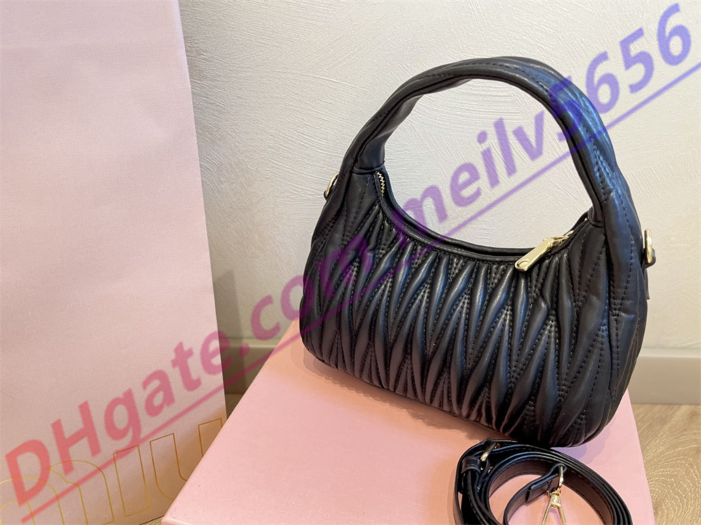Alta nuova borsa a tracolla inclinata borse in morbida pelle di pecora Design di lusso portafoglio da donna Borsa a tracolla Hobo Totes borse a mano