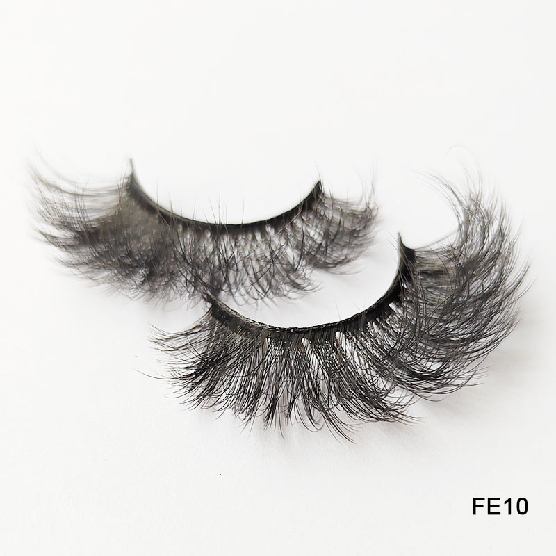 5D Faux mink eyelashes 1218mm long 3D fluffy silk lashes soft synthetic Hair False Eyelash Wispy Crisscross Thick Natural Handmad3250803