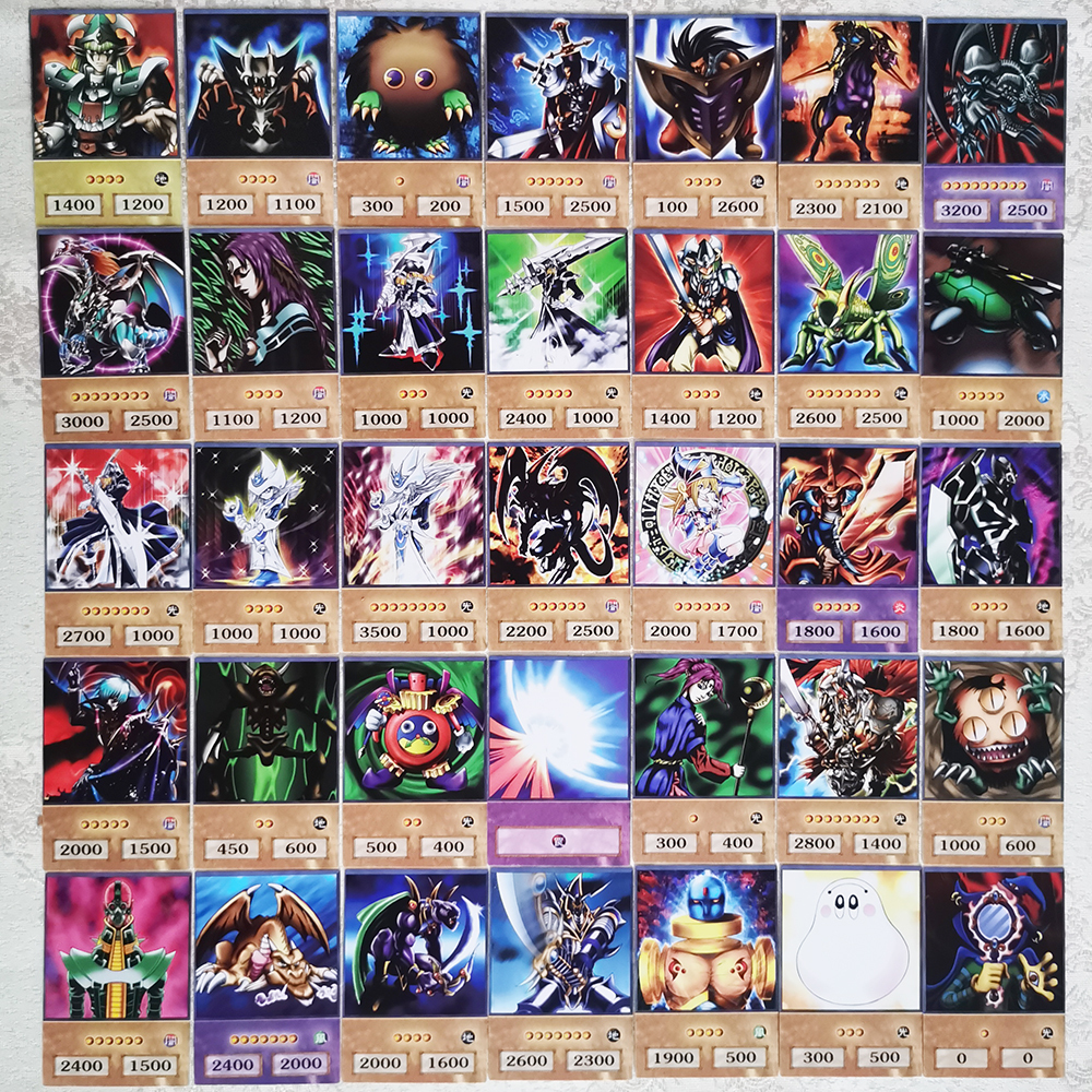 Kart Oyunları 100 adet Yu-Gi-Oh Anime Style s Blue Eyes Dark Magician Exodia Dikilitaş Slifer Ra Yugioh DM Klasik Proxy DIY Çocuklar Hediye 220.924