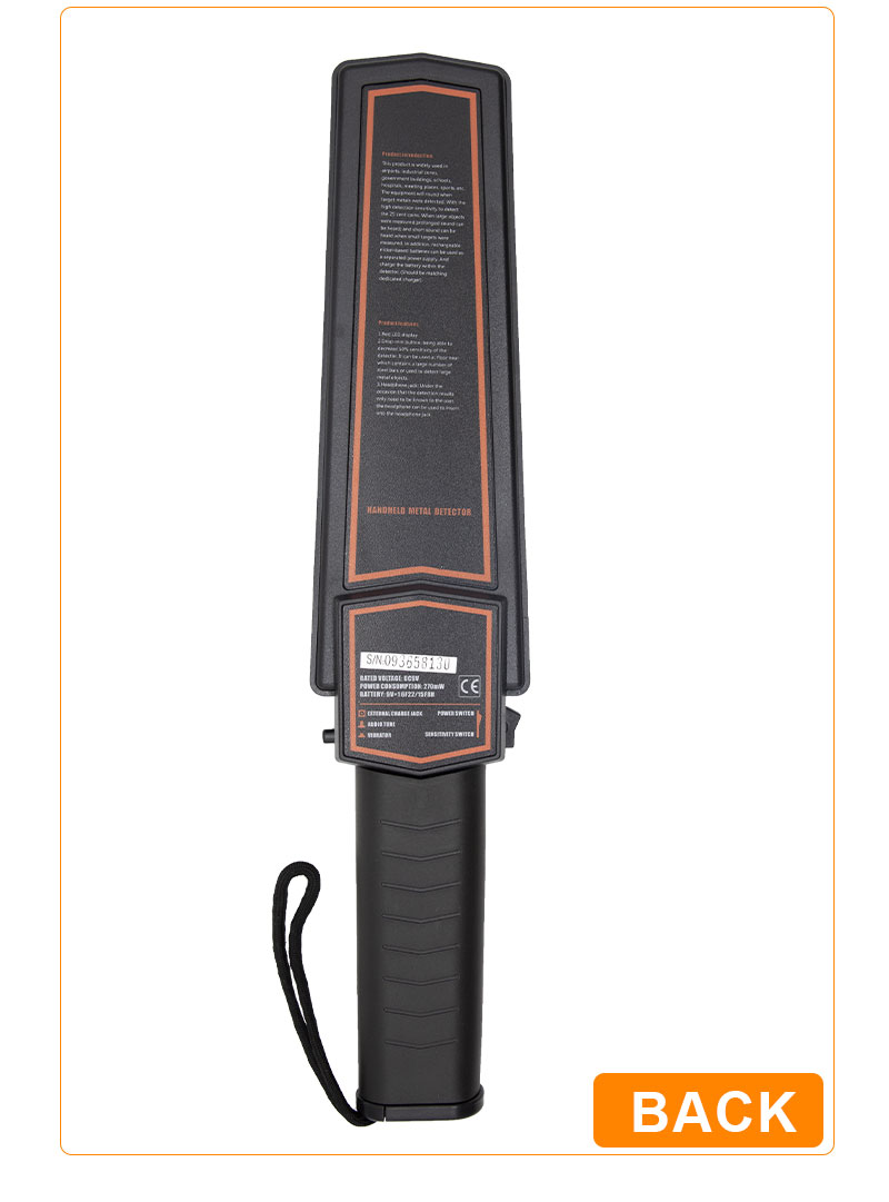 Instruments Handheld metal detector Victor 931/932 High sensitivity detection