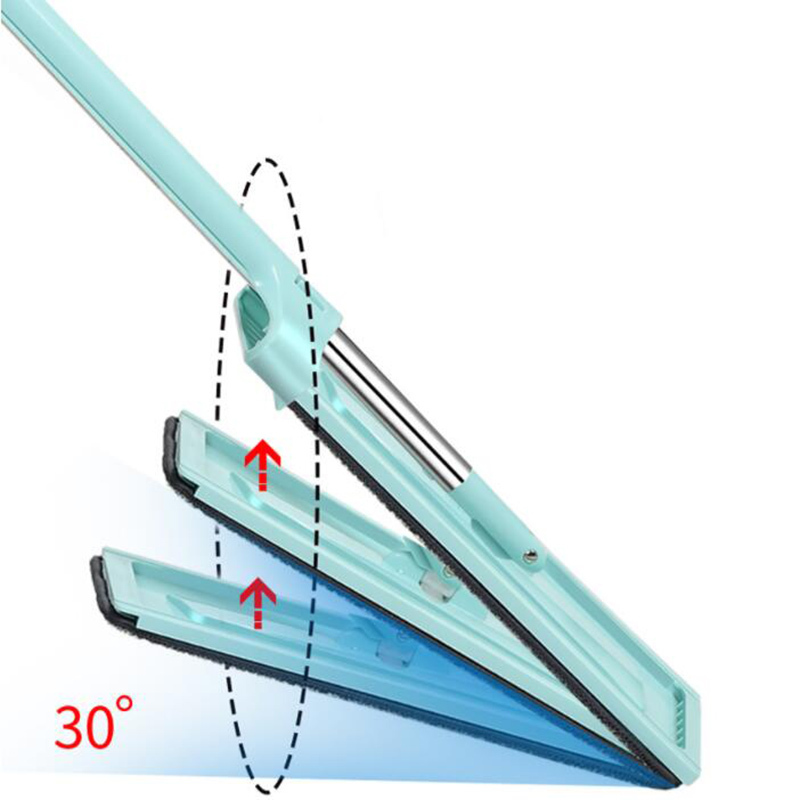 MOPS الألياف الدقيقة القابلة للسحب المنزلية تنظيف لا غسل الأوتوماتيكي تنظيف اليد غسل شقة 180 درجة الدوران 220927