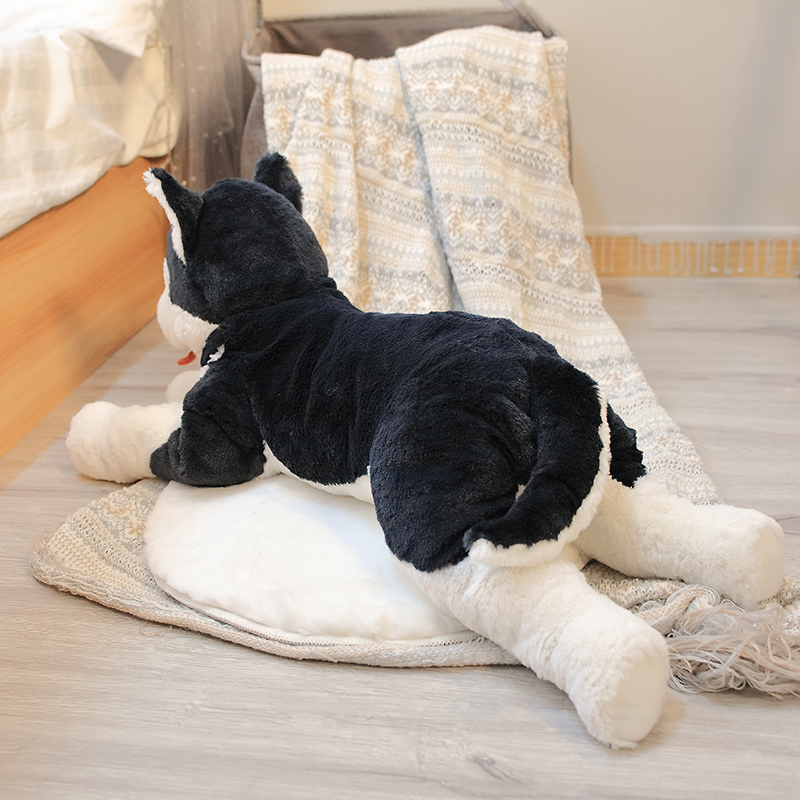 Poupées en peluche Mignon peluche LIVLIG Husky chien jouet oreiller en peluche loup de Sibérie longue peluche réaliste chien poupée jouets cadeau d'anniversaire pour les enfants 220927