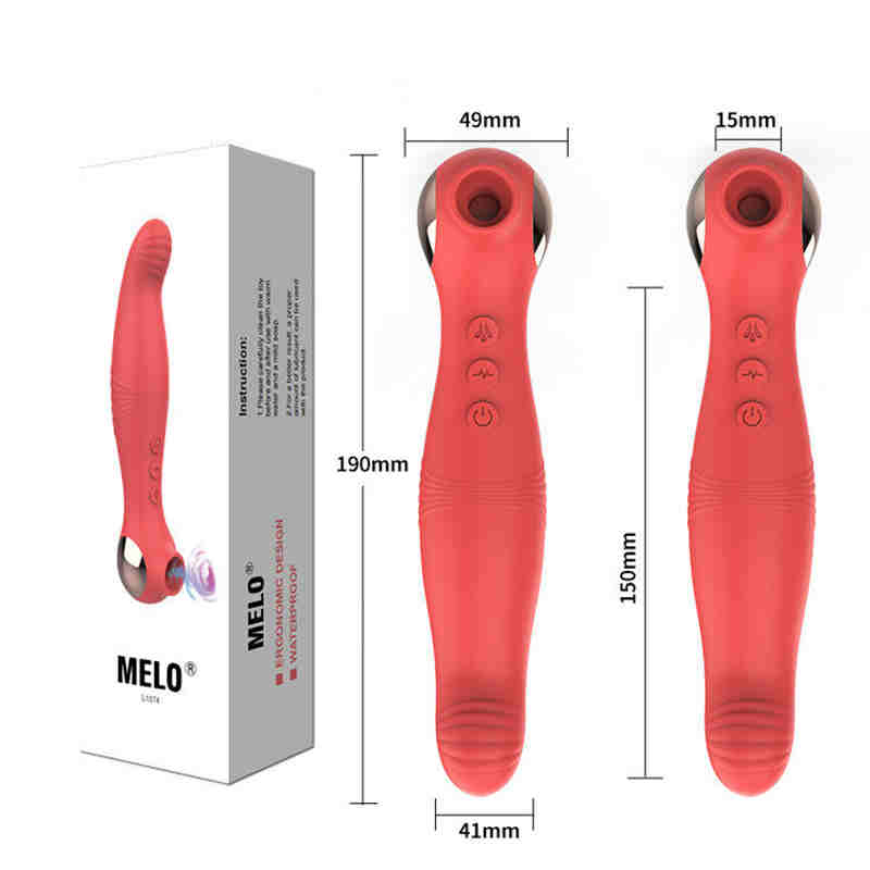 Stimulateur clitoridien Premium Smart Silence Vibromasseur suceur de clitoris Vibromasseur gode clitoridien à double extrémité