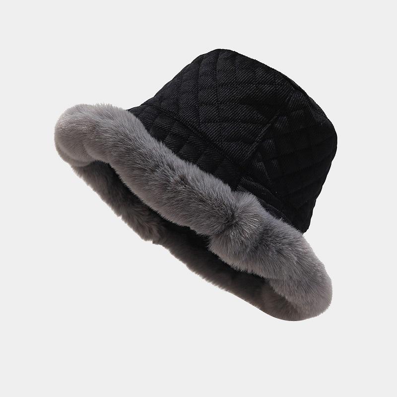 Beanieskull Caps Faux Fur Beanie Girls Solid Softded Furry Berets Hat Lady Elegant Winter Outdoor Winddicht warm 220927