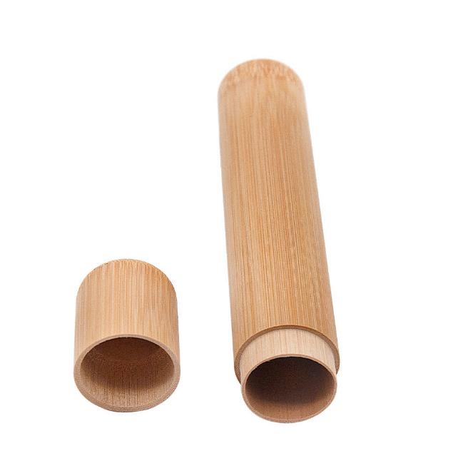 Barattoli di scorta di legno di bambù Portapillole 16CM Doob Tubes Bottiglia ermetica impermeabile a prova di odore Contenitore sigarette Accessori fumatori