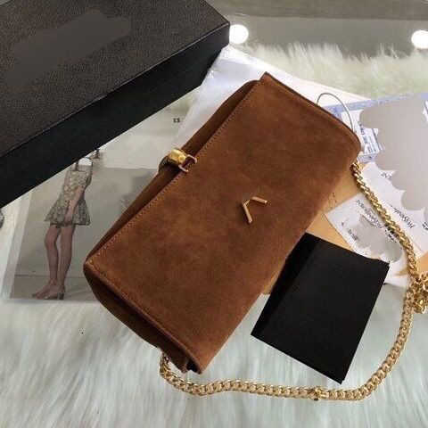 Designer Bags 24 New Deer Veet Texture luxury handbags Chain Armpit Shoulder Strap As Hand with the Original Box Size 2613 tote Factory Direct Sale Promotion